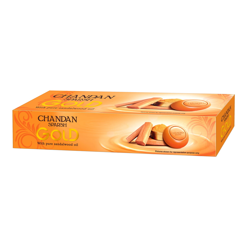 Chandan Sparsh Gold Soap : 3x150 gms