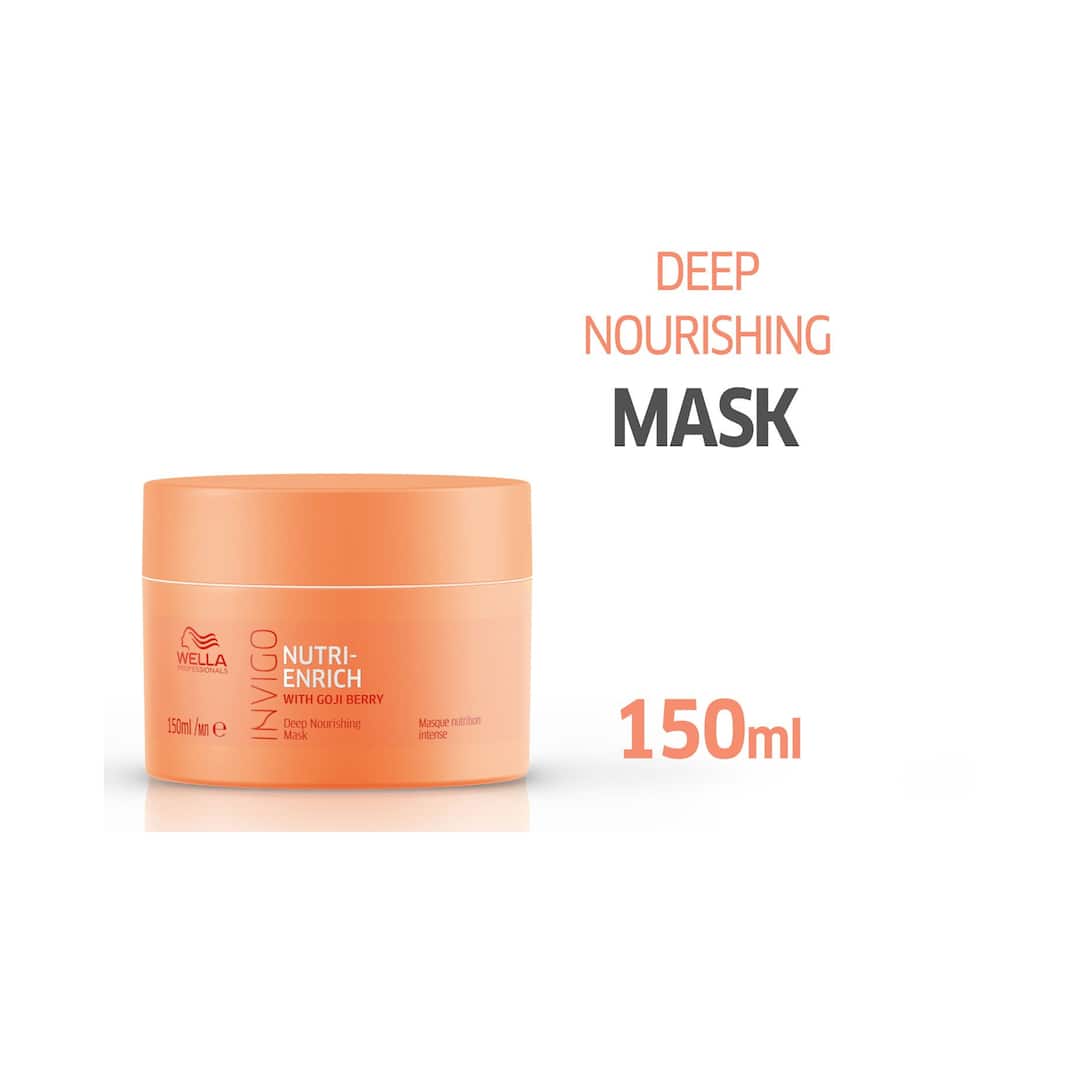Wella Professionals Invigo Nutri Enrich Deep Nourishing Mask For Dry And Damaged Hair (150ML)