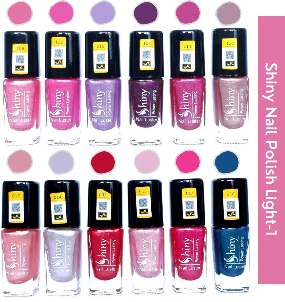 Shop Shiny Light- 1 Nail Polish Shiny- 2 (Pack of 12, 9.9ML Each)
