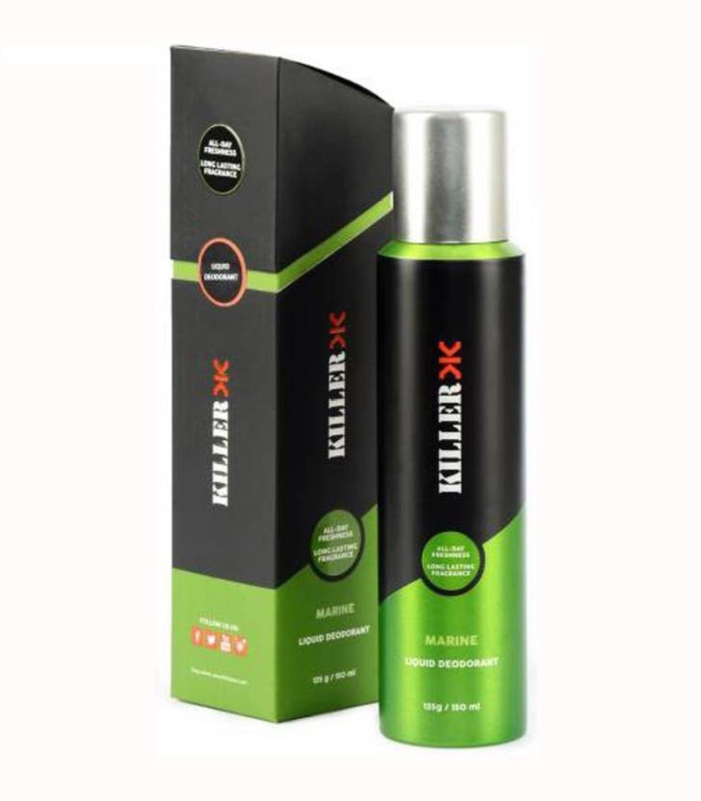 Shop KILLER Marine Liquid Deodorant 150ML