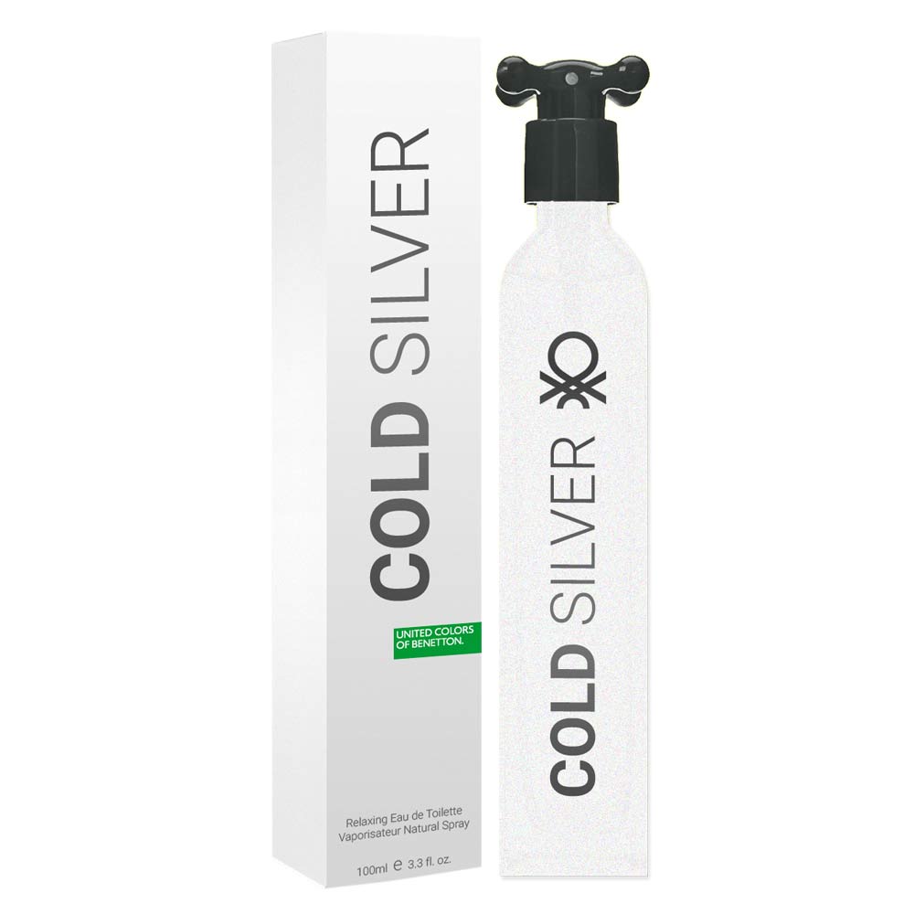 Shop United Colors Of Benetton Cold Silver Perfume For Men 100ML at  bellegirl lifestyle