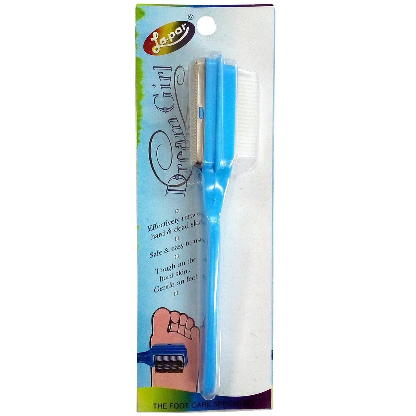 La-Par Dream Girl Foot Scrapper With Brush 1 Piece