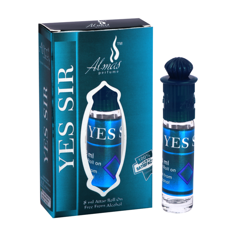 Shop Almas Attar YES SIR | Taj Ittar | Alcohol Free Perfume Oil 8ML
