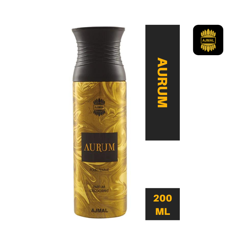 Shop AJMAL Aurum Pour Femme Parfum Deodrant Body Spary 200ML