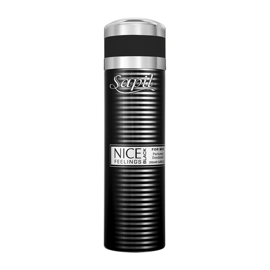 Shop Sapil Nice Feelings Black Perfumed Deodorant 200ML For Men