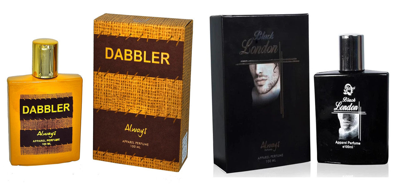 Shop Always Scent DE Violet Touch & Black London Perfume 100ML Each (Pack of 2)