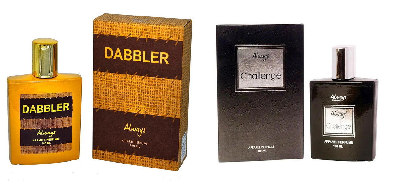 Shop Always Scent DE Violet Touch & Challenge Perfume 100ML Each (Pack of 2)