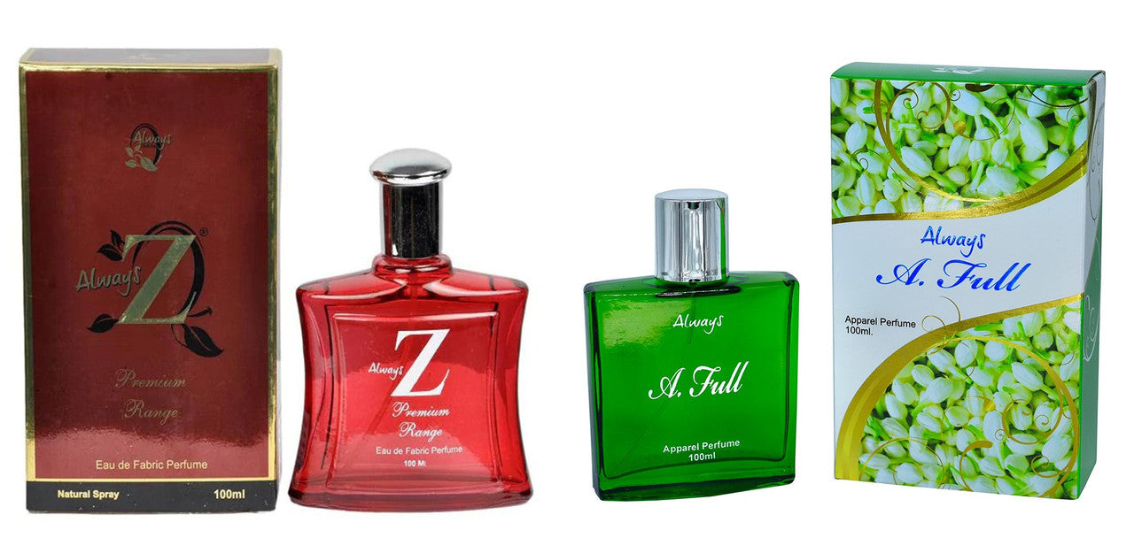 Always Z Red & A Full Perfume 100ML Each (Pack of 2)