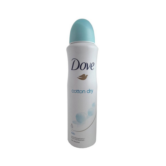 Dove Cotton Dry Antiperspirant 150ML For Women