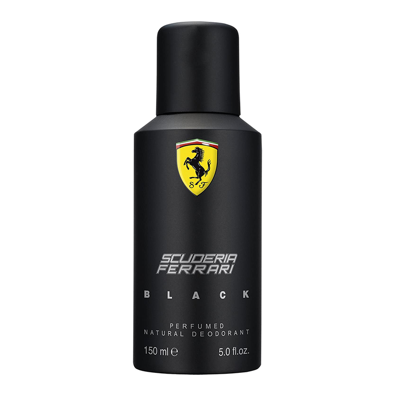 Shop Ferrari Scuderia Black Perfumed Natural Deodorant