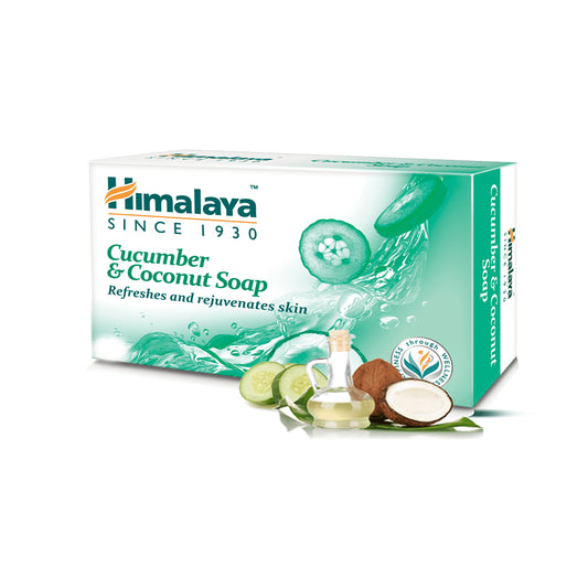 Shop Himalaya Cucumber And Coconut Soap 125GM