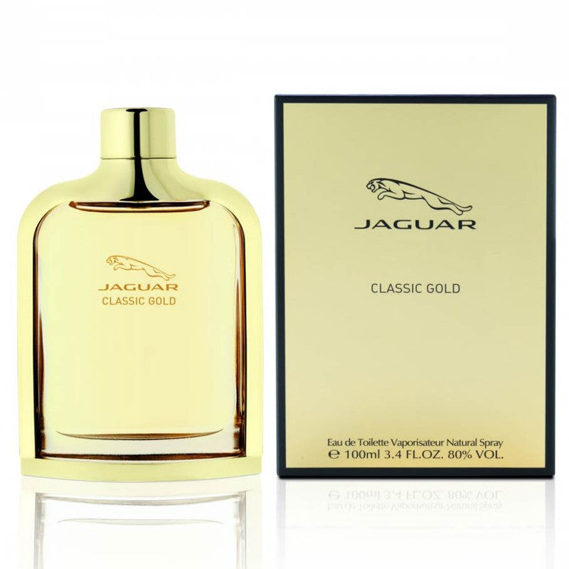 Shop Jaguar Classic Gold EDT Perfume For Men 100ML