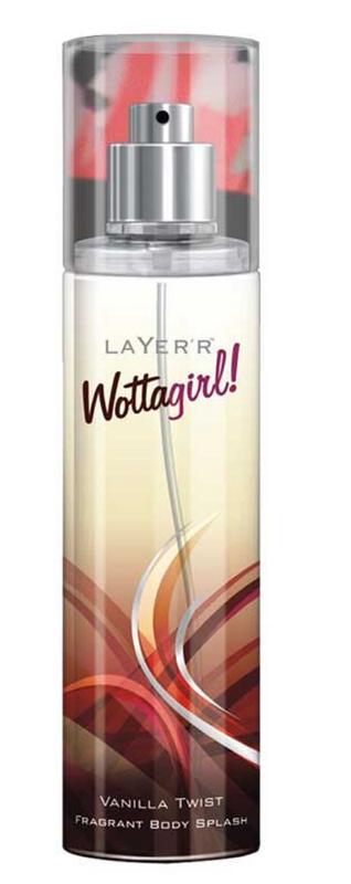 Shop Layerr Wottagirl Vanilla Twist Perfume Body Spray 135ML for Women at bellegirl lifestyle