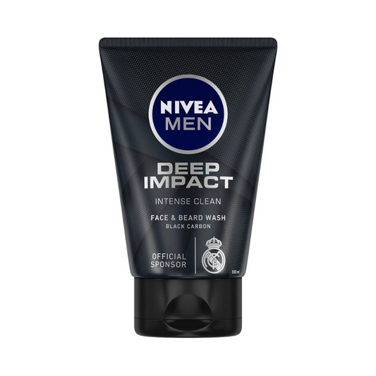 Nivea Deep Impact Intense Clean Fash & Beard Wash 100gm