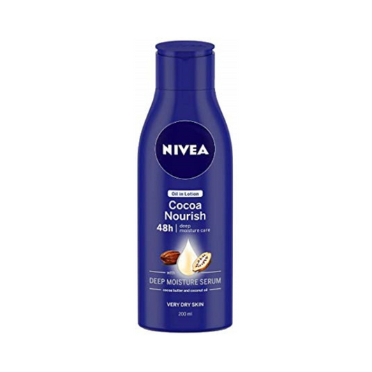 Nivea Oil in Lotion Cocoa Nourish 200ml