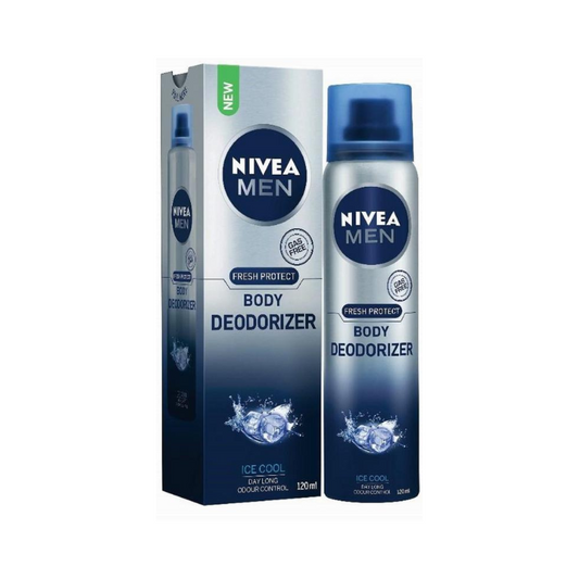Nivea Men Ice Cool Gas Free Body Deodorizer 120ML