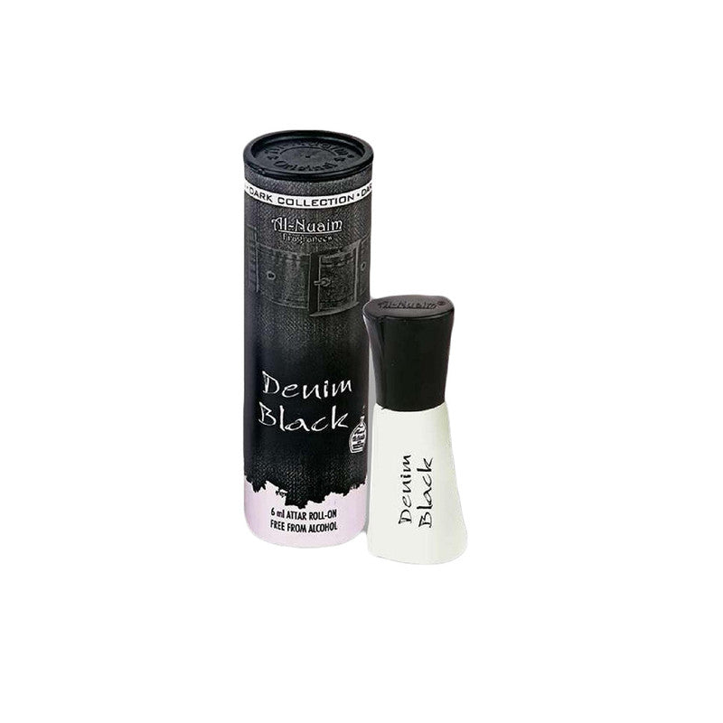 Shop Al-Nuaim Attar Denim Black Exclusive Ittar 6ML