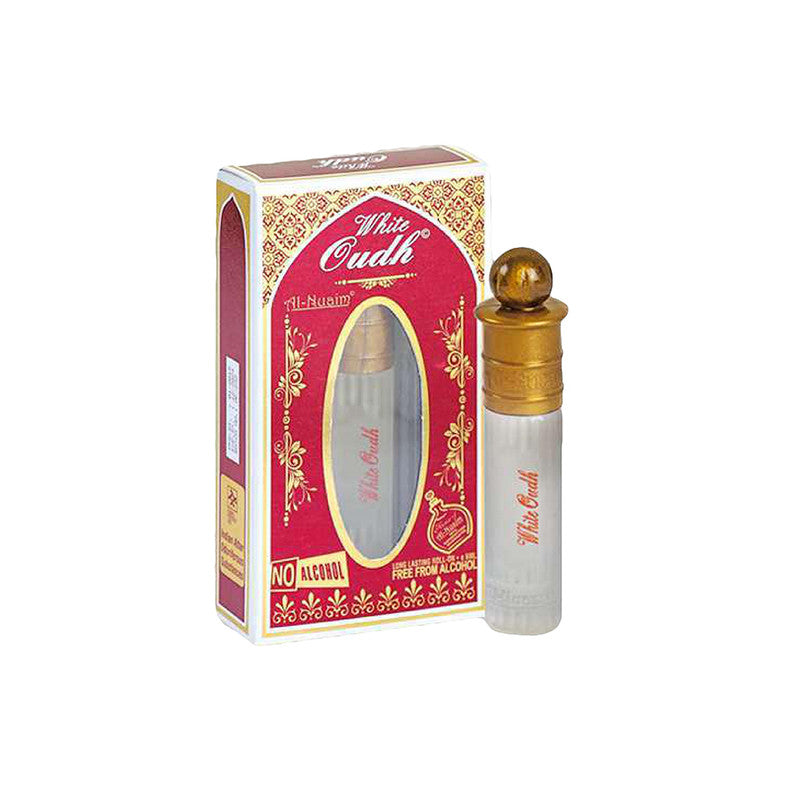 Shop Al-Nuaim Attar White Oudh Platinum Exclusive Ittar