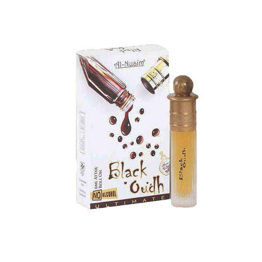 Shop Al-Nuaim Attar Black Oudh Royal Exclusive Ittar 6ML