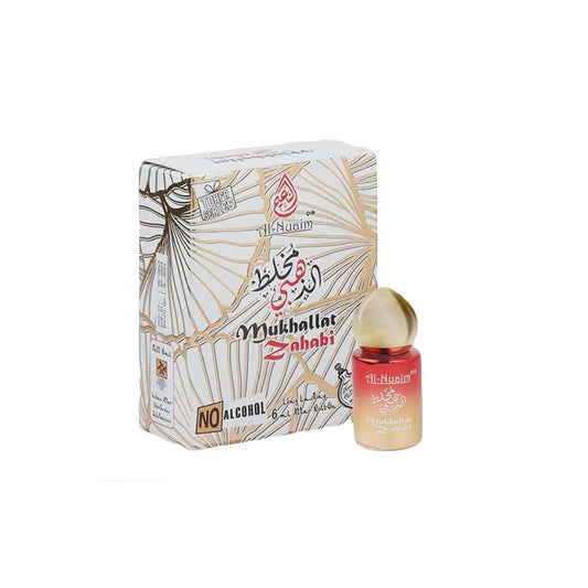 Shop Al-Nuaim Attar Mukhallat Zahabi Tohfa Exclusive Ittar 6ML