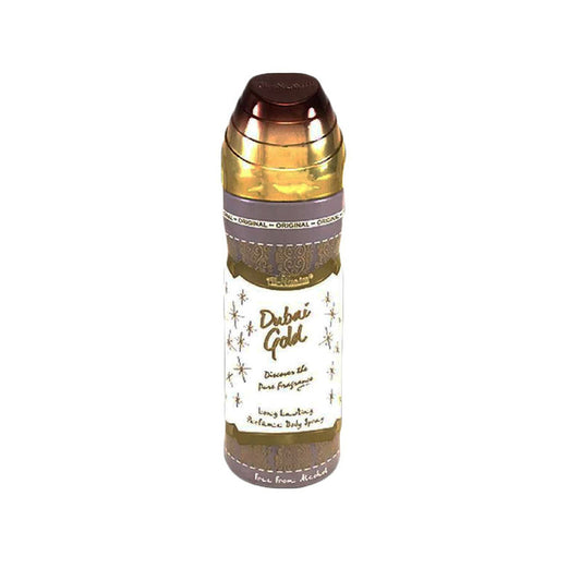 Shop Al-Nuaim Dubai Gold No Alcohol Deodorant 200ML