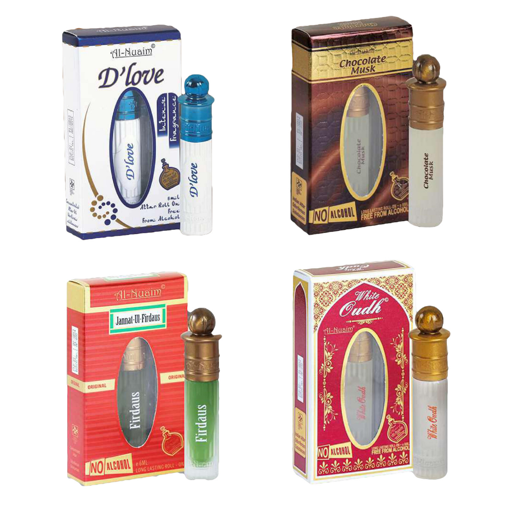 Shop Al-Nuaim Ramadan Kareem Special 6ML Attars Giftset (Pack of 4)