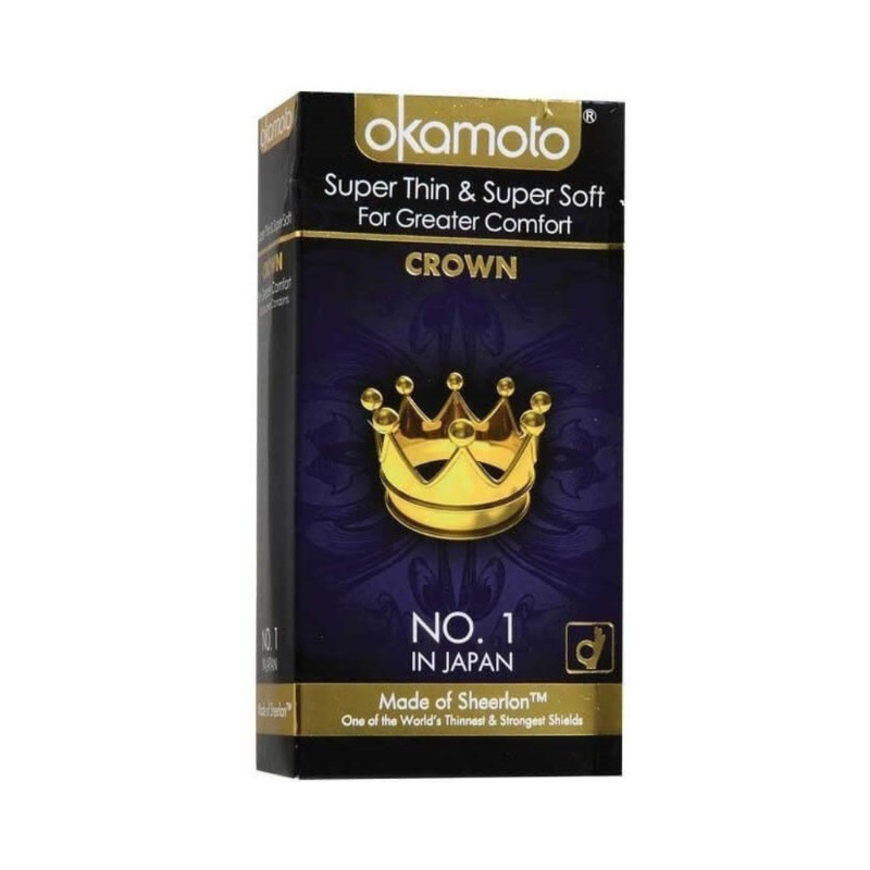 Okamoto Crown Condom No. 1 In Japan (10S)