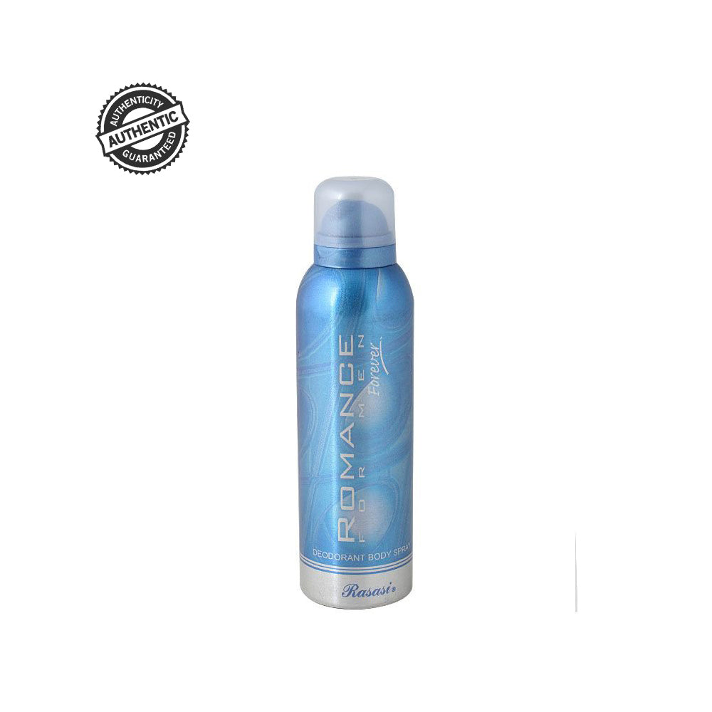 Shop Rasasi Romance Deodorant Spray 200ML For Men