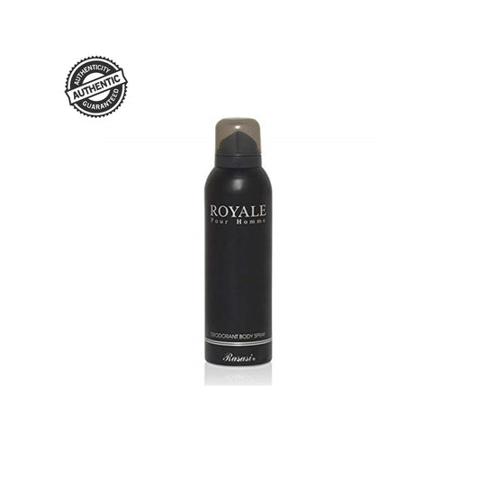Shop Rasasi Royale Pour Homme Deodorant Spray 200ML