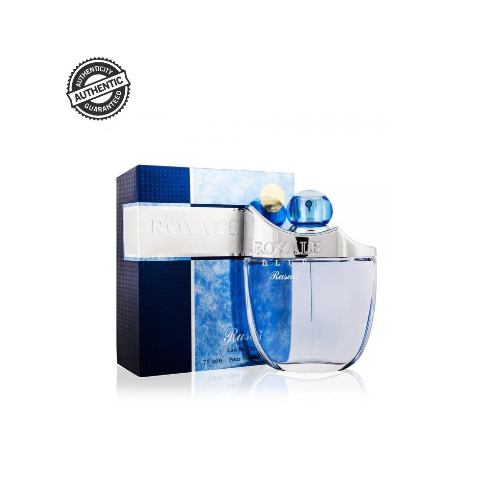 Shop Rasasi Royale Blue Eau de Parfum Perfume 75ML
