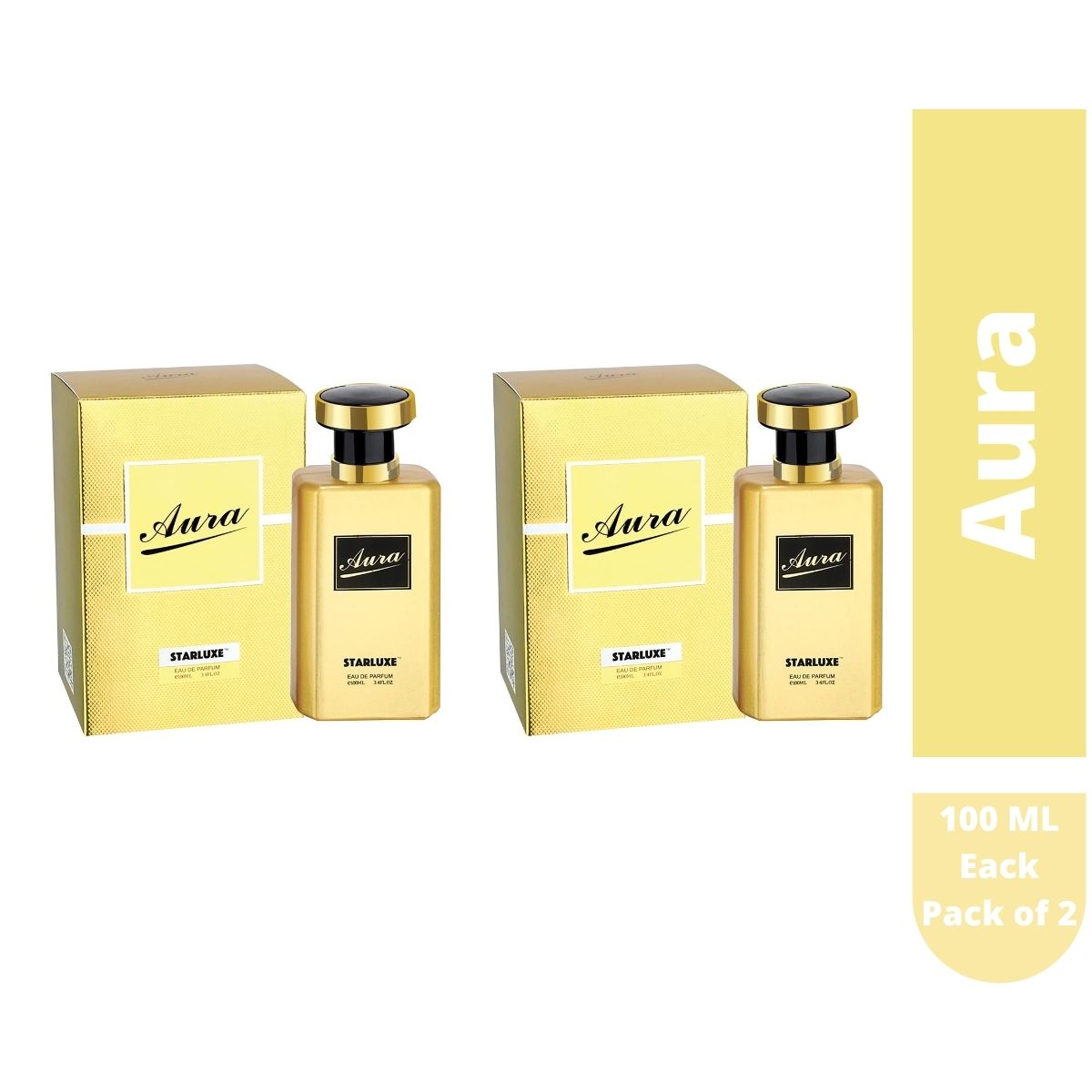 STARLUXE Aura Eau De Parfum 100ml Each (Pack of 2)