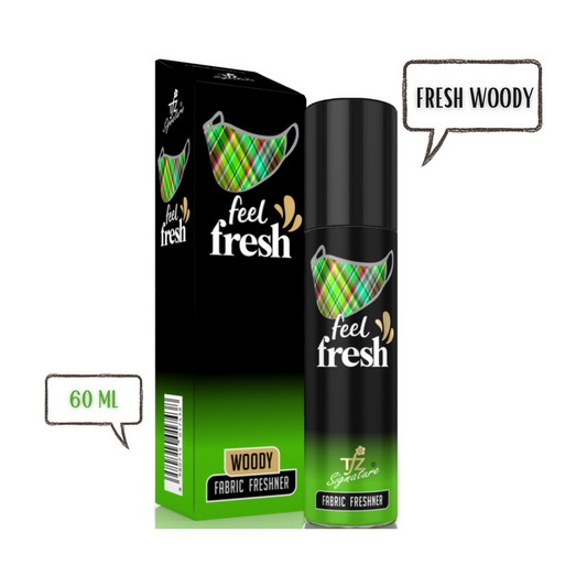 Shop TFZ Feel Fresh Woody Fabric Freshener 60ml