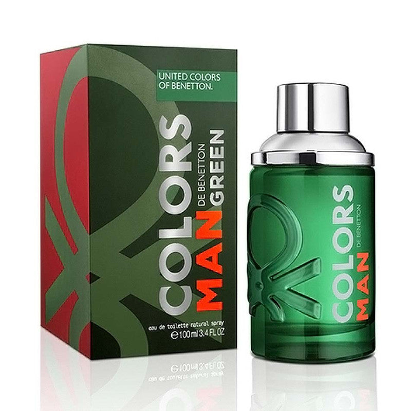 Shop United Colors Of Benetton Colors De Benetton Green EDT Perfume For Men 100ML at bellegirl lifestyle