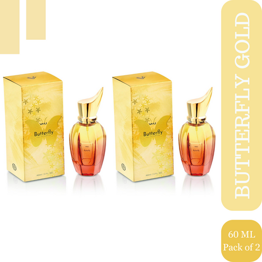Shop Viwa VMJ Butterfly Gold Eau De Parfum 60ml Each (Pack of 2)