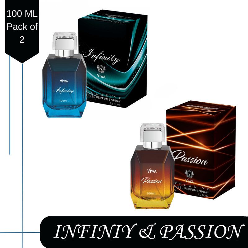 Shop Viwa Infinity and Passion Perfume 100ml Each (Pack of 2)