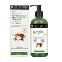 Soulflower Herbal Apple Cider Vinegar Shampoo : 300 ml
