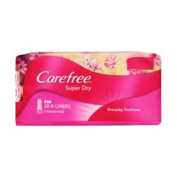 Carefree Super Dry Panty Liners : 20 U