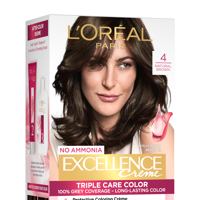 L'Oreal Excellence Creme 4 Natural Brown : 72 ml + 100 gms