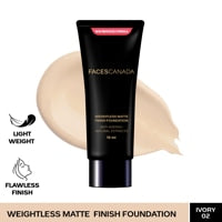 Faces Canada Matte Finish Foundation - Ivory 02: 15 ml