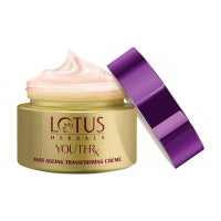 Lotus Herbals Youthrx Anti Ageing Transforming Crème : 50 gms