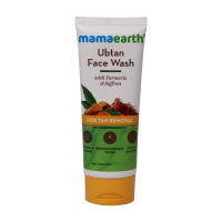 Mamaearth Ubtan Face Wash For Tan Removal : 100 ml