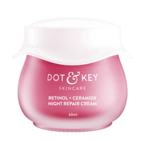 Dot & Key Night Reset Retinol + Ceramide Cream : 60 ml