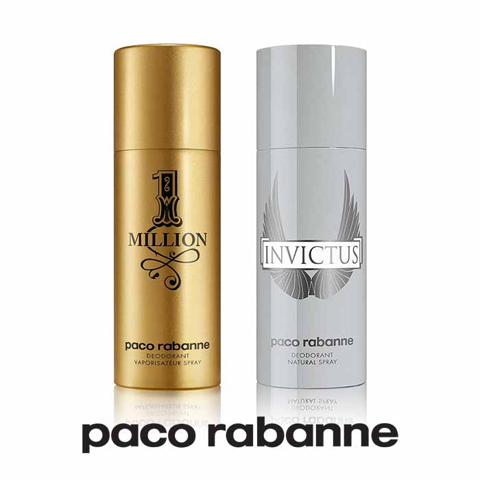 Shop Paco Rabanne One Million And Invictus Pack of Premium No