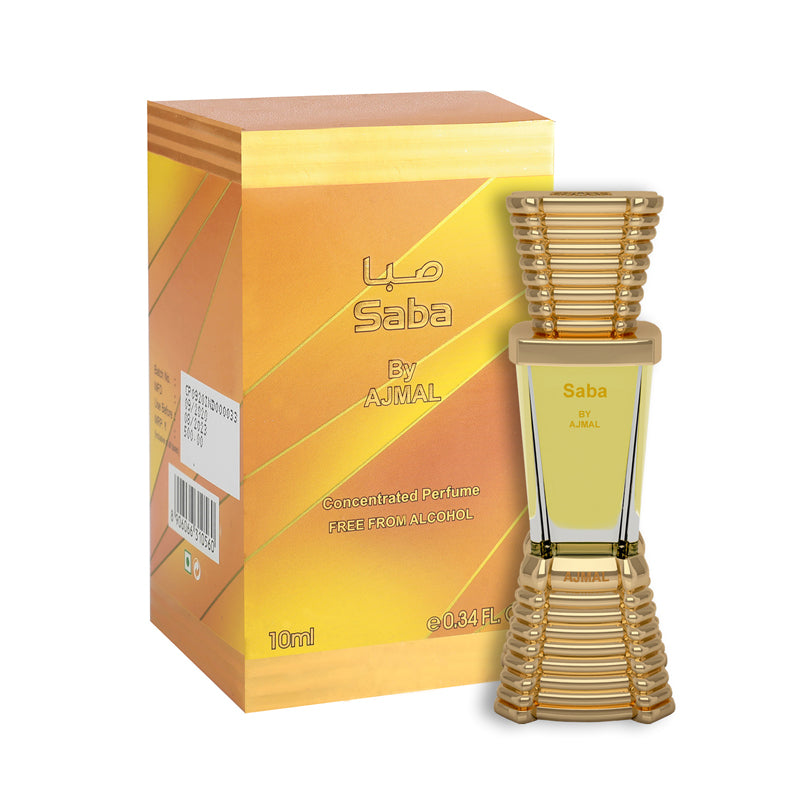 Saba Concentrated Perfume Oil 10ml Attar For Men & Women