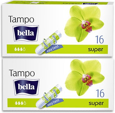 Shop Bella Easy Twist Super Tampons (Pack of 32)