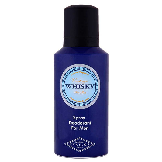 Evaflor Whisky Vintage Deodorant For Men 150ML