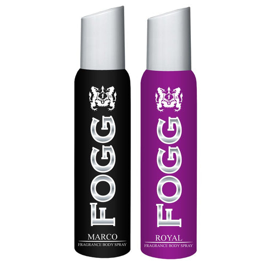 Shop Fogg Marco, Royal Pack of 2 Deodorants For Men