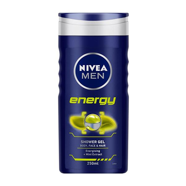 Nivea Men Energy Shower Gel 250 ml