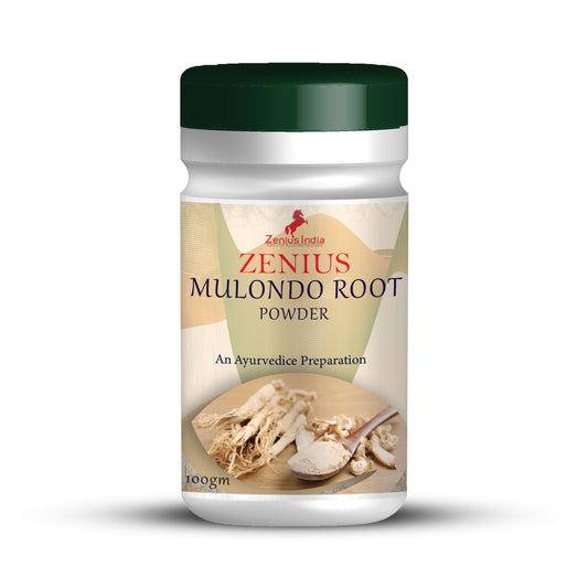 Zenius Mulondo Root Powder for Sexual Health Supplement, Sperm Increase Medicine (100G Powder)