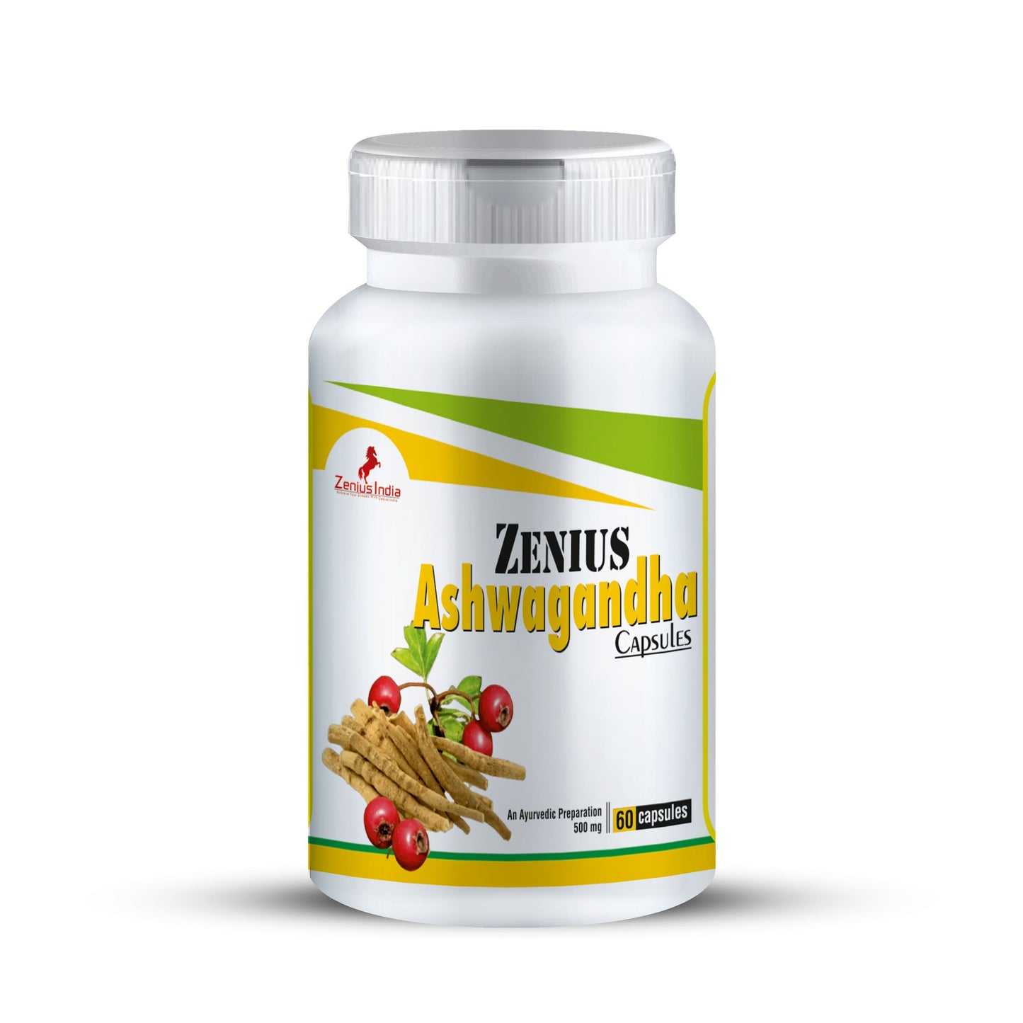 Zenius Ashwagandha Capsule for Immunity Power Capsule, Body Health Power (60 Capsules)